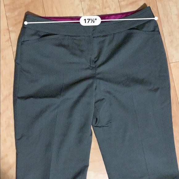 Flawless Ted Baker straight-leg wool pants sz 12 - Picture 8 of 9